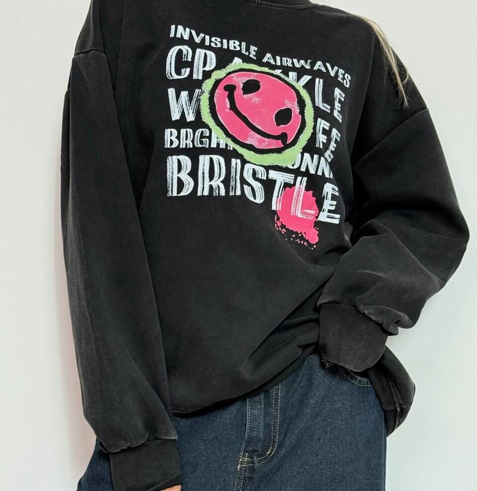 סווטשירט סטונווש סמייל